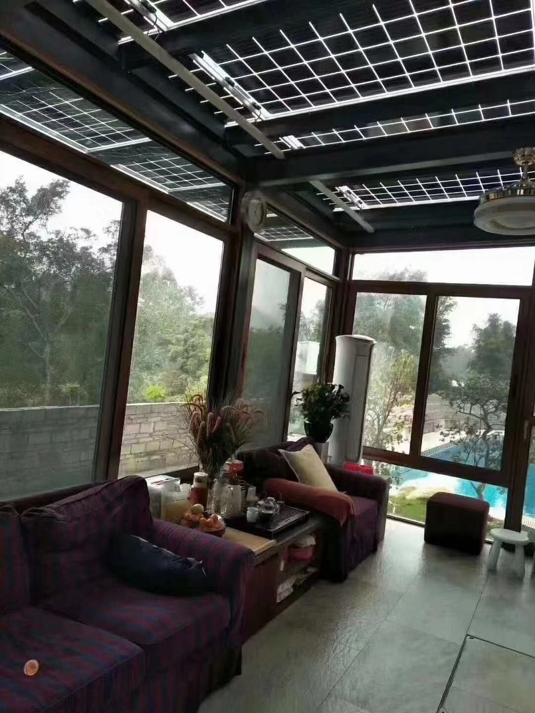 宣汉20kw+15kwh智能AI别墅太阳能发电系统